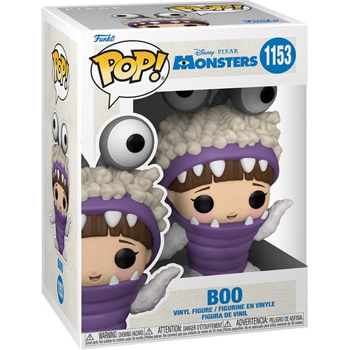 Monsters, Inc. 20th Anniversary Boo with Hood Up Pop! Vinyl Figure