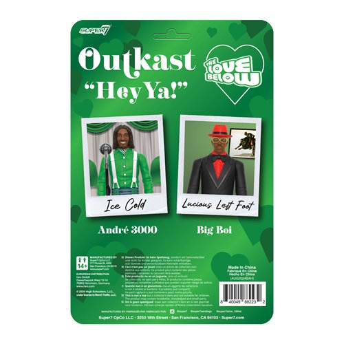 OutKast Hey Ya! 3 3/4-Inch ReAction Figures
