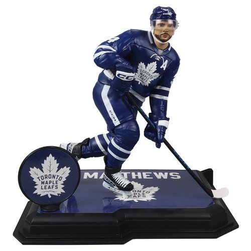 NHL SportsPicks Toronto Maple Leafs Auston Matthews 7-Inch Scale Posed Figure