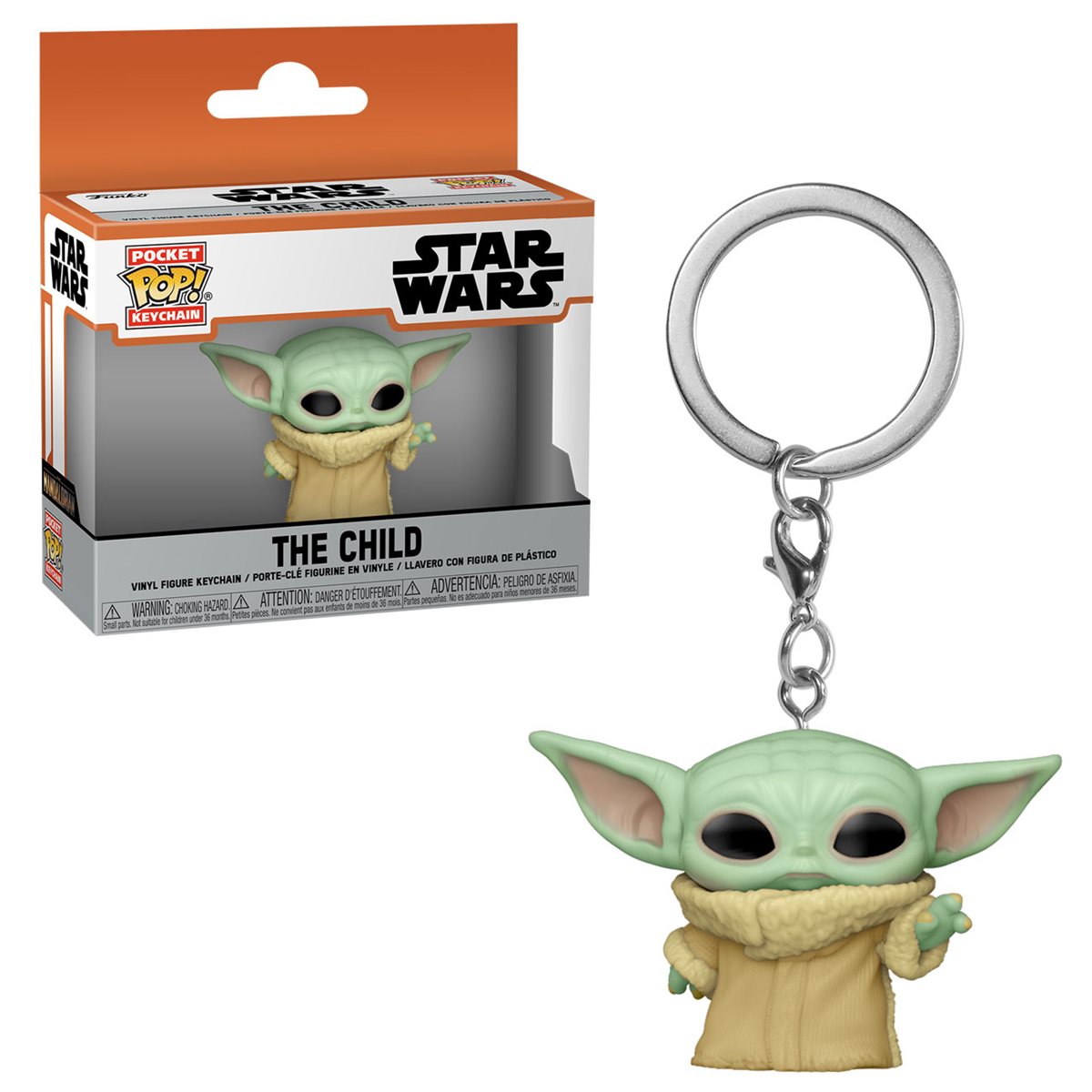 Child Cup Star Wars Keychain Official Baby Yoda Mandalorian Funko Pocket Pop