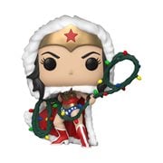 DC Holiday Wonder Woman with Lights Lasso Pop! Vinyl Figure
