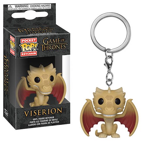 Game of Thrones Viserion Pocket Pop! Key Chain