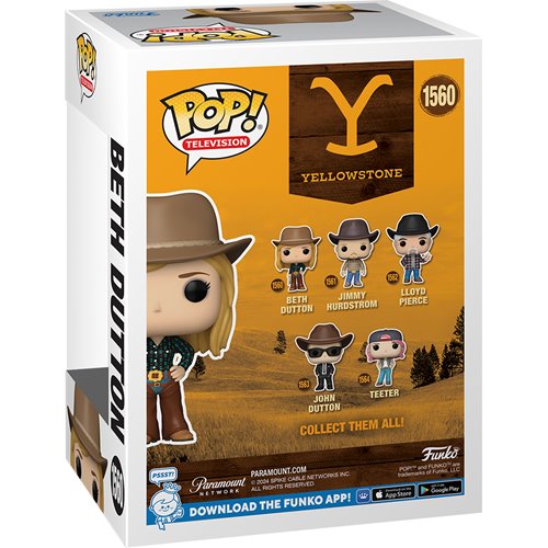 Yellowstone Beth Dutton (Wave 2 Version) Funko Pop! Vinyl Figure