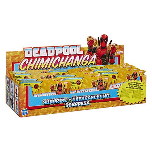 Deadpool Chimichanga Surprise Figures Order 2 Case