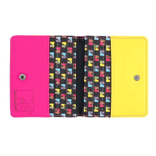 MTV Neon Bi-Fold Wallet