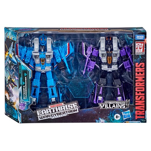 Transformers Generations War for Cybertron Earthrise Voyager Skywarp and Thundercracker