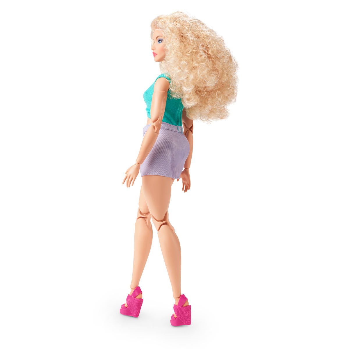 Barbie Fashionistas Doll, Curvy Body Type with Stripe Cut-Out