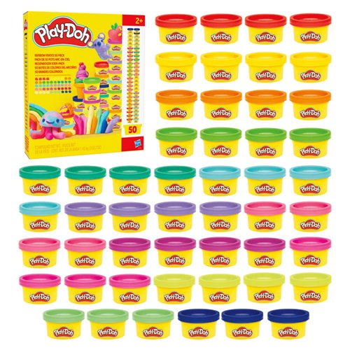 Play-Doh 50 Pack Rainbow Favors
