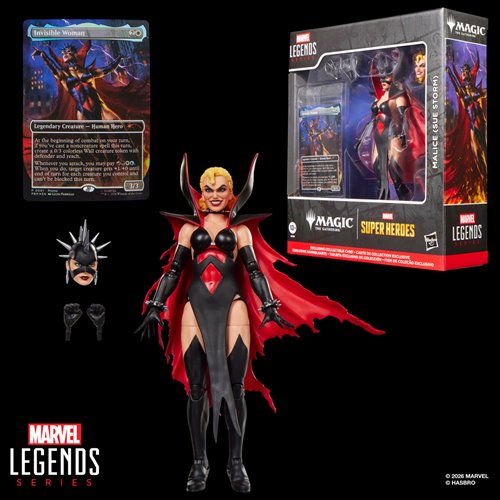 Marvel Super Heroes Magic: The Gathering Marvel Legends Series Malice (Sue Storm) 6-Inch Action Figu