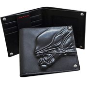 Aliens Embossed Leather Wallet