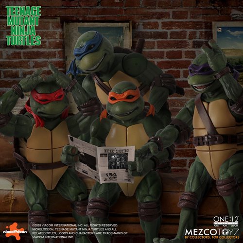 Teenage Mutant Ninja Turtles (1990 Movie) Deluxe One:12 Collective Boxed Set