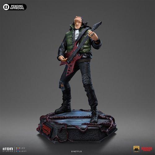 Stranger Things Eddie Munson 1:10 Deluxe Art Scale Limited Edition Statue