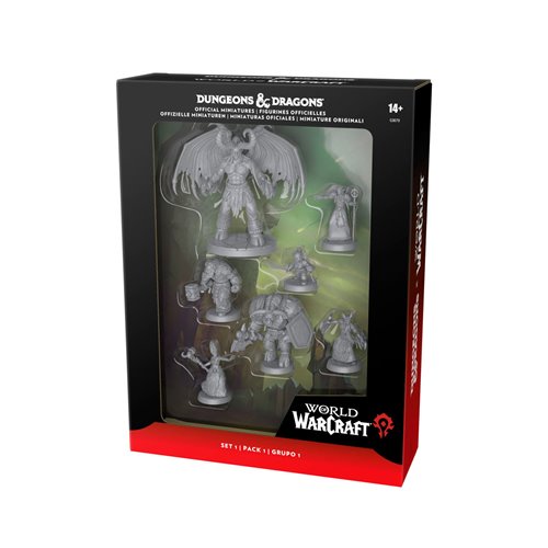 Dungeons & Dragons x World of Warcraft Official Miniatures Set 1