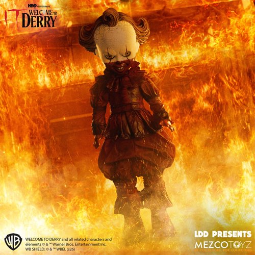 Living Dead Dolls Presents: Welcome to Derry Bloody Pennywise Doll