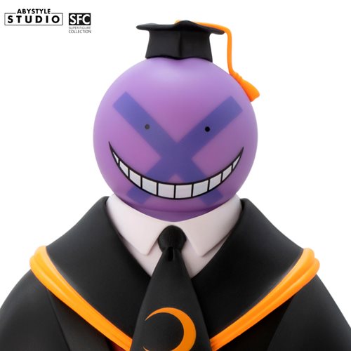 Assassination Classroom Koro-sensei Purple Variant Super Figure Collection Statue - Exclusive