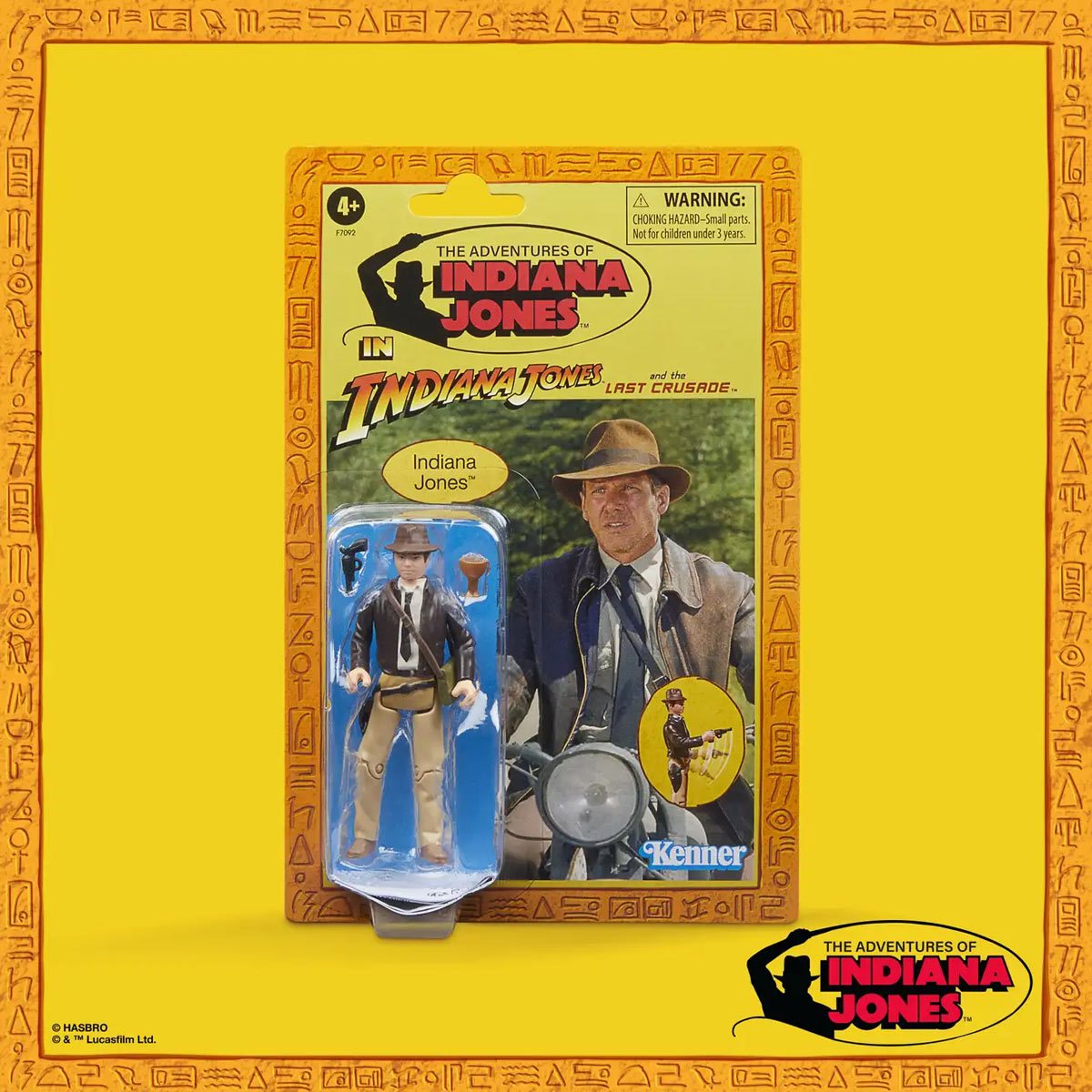 Indiana Jones Action Figure, 3 3/4 Inches Tall, 2008 Hasbro, Kingdo – Ron's  Rescued Treasures
