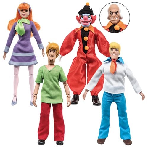 Ghost Clown Scooby Doo 8 Inch Retro Style Action Figures Series 1