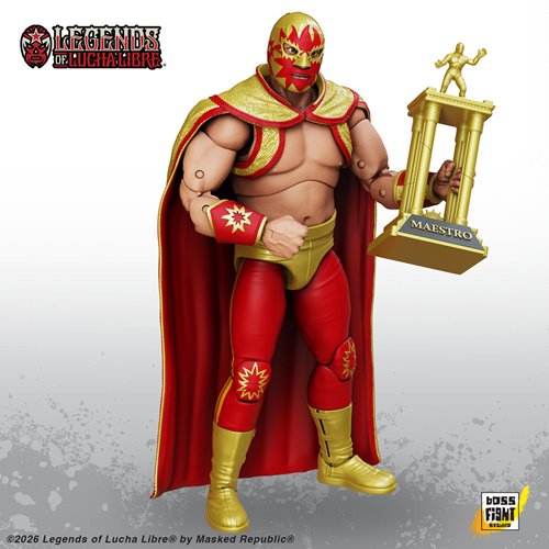 Legends of Lucha Libre Wave 5 El Solar Premium Action Figure