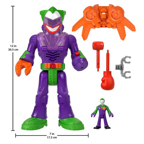DC Super Friends Imaginext The Joker Insider Action Figure Set