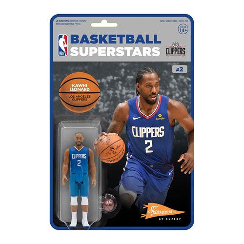 NBA Modern Kawhi Leonard (Clippers) 3 3/4-Inch ReAction Figure