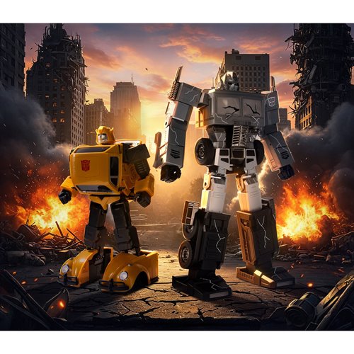Transformers Fallen Leader Optimus Prime Flagship Auto-Converting Robot