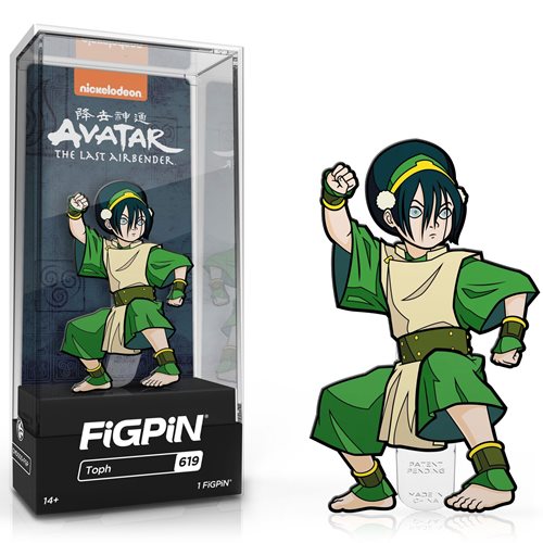 Avatar: The Last Airbender Toph FiGPiN Classic 3-Inch Enamel Pin