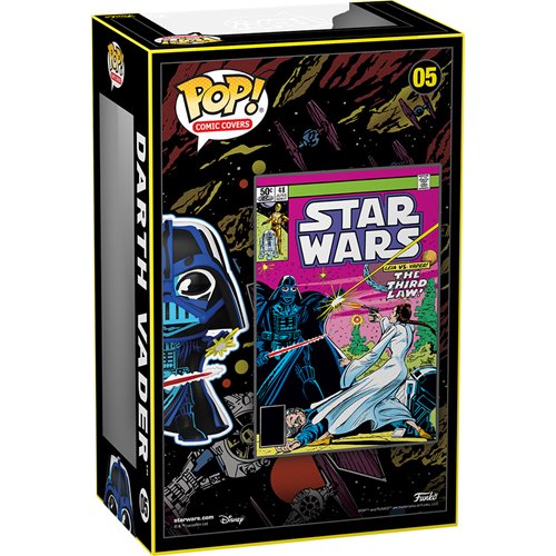 Star Wars Darth Vader 1977 Funko Pop! Comic Cover Figure with Case