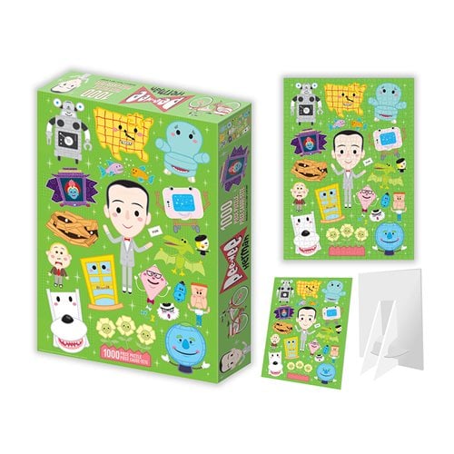 Pee-wee's Playhouse 1000-Piece Jigsaw Green Puzzle