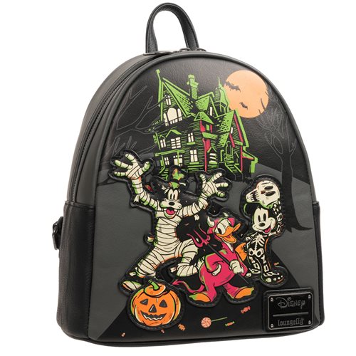 Disney 100 Halloween Trick or Treaters Glow-in-the-Dark Mini-Backpack - Entertainment Earth Exclusiv