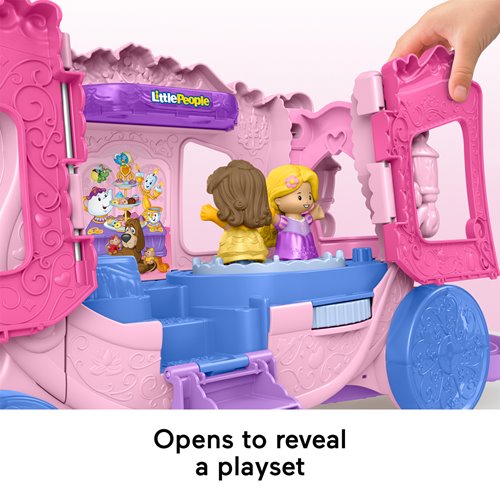 Disney Princess Pull-Along Musical Carriage Playset