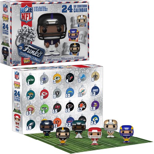 NFL Football 2024 Edition Funko Pocket Pop! Advent Calendar