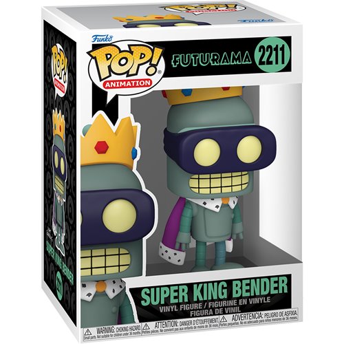Futurama Super King Bender Funko Pop! Vinyl Figure