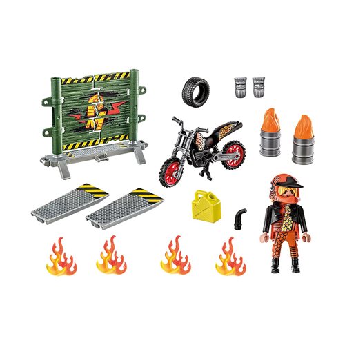 Playmobil 71256 Starter Pack Motorcycle Stunt Show
