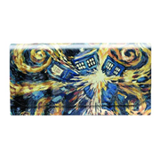 Doctor Who Van Gogh Exploding Tardis Vinyl Ladies Wallet