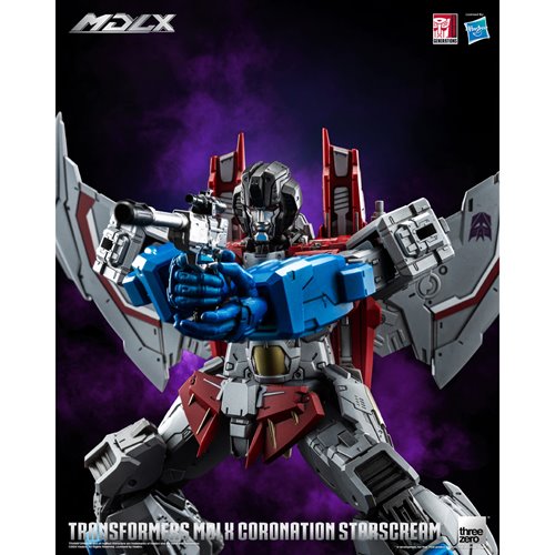 Transformers Coronation Starscream MDLX Action Figure