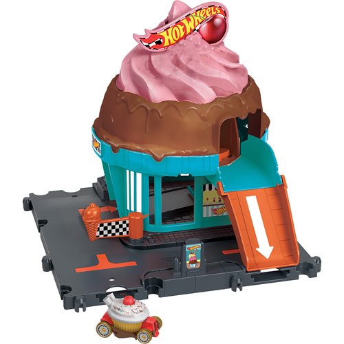 Hot Wheels City Ice Cream Shop 2024 Playset