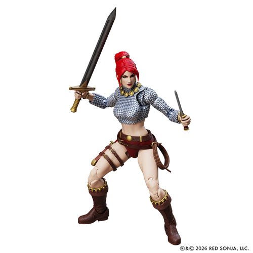 Red Sonja: Immortal Red Sonja 1:12 Scale Epic H.A.C.K.S. 6-Inch Action Figure