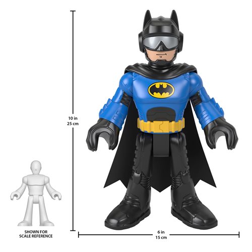 DC Super Friends Imaginext Biker Blue Batman XL Action Figure