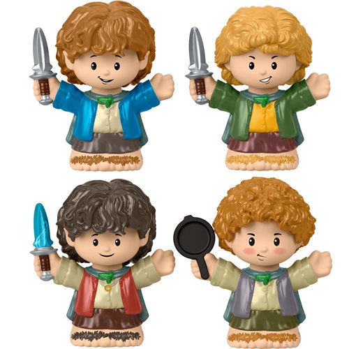 The Lord of the Rings: Hobbits Little People Collector Figure Set