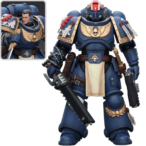 Joy Toy Warhammer 40,000 Ultramarines Titus with Laurels of Victory 1:18 Scale Action Figure