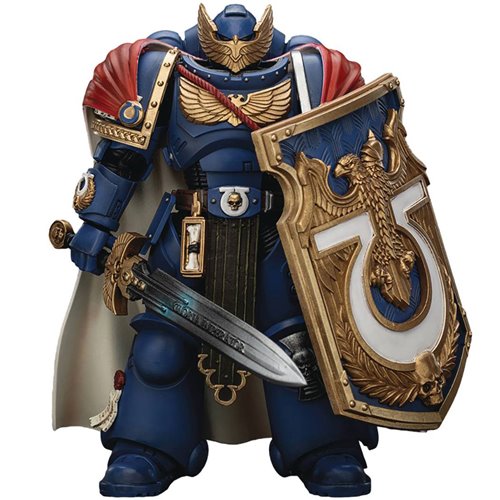 Joy Toy Warhammer Space Marine Ultramarines Victrix Honour Guard Version 2 1:18 Scale Action Figure