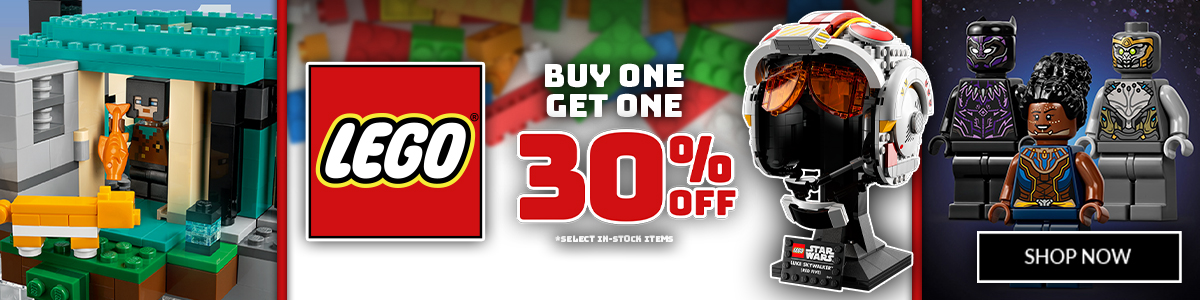 Buy One Get One 30% Off on In-Stock Lego