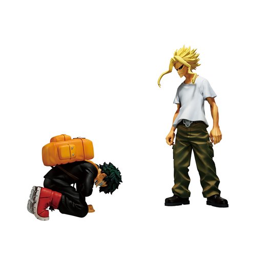 My Hero Academia Izuku Midoriya & All Might Story of How He Became The Greatest Hero Masterlise Plus