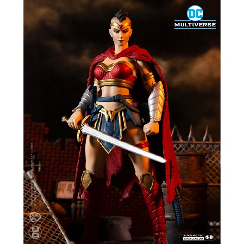 DC Multiverse Collector Wave 3 Last Knight on Earth Wonder Woman Action Figure