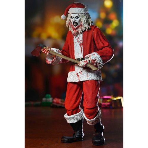 Terrifier 3 Ultimate Art the Clown Bloody Santa Suit 7-Inch Scale Action Figure