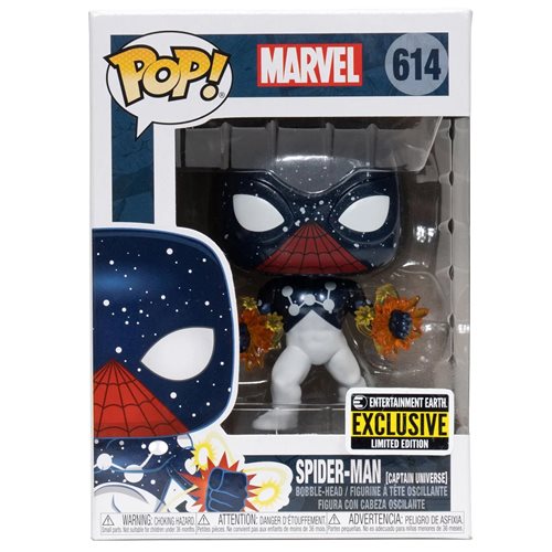 Spider-Man Captain Universe Pop! Vinyl Figure - Entertainment Earth Exclusive, Not Mint