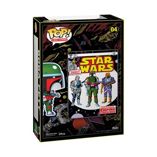 Star Wars: The Empire Strikes Back Boba Fett Funko Pop! Comic Cover Figure #04 with Case