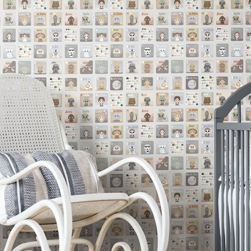 Star Wars Nursery Peel and Stick Wallpaper
