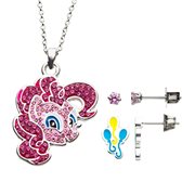 My Little Pony Pinkie Pie Necklace Earring Set