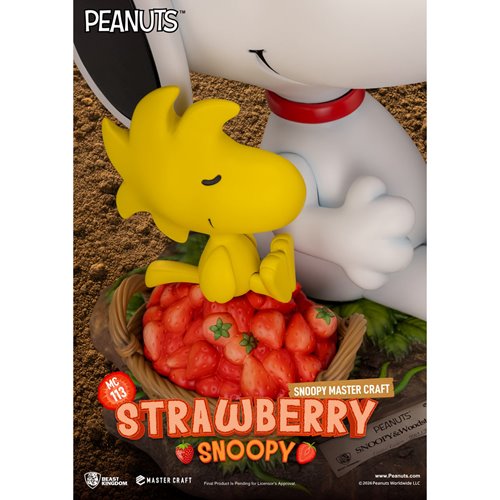 Peanuts Snoopy Strawberry Snoopy MC-113 Master Craft Statue
